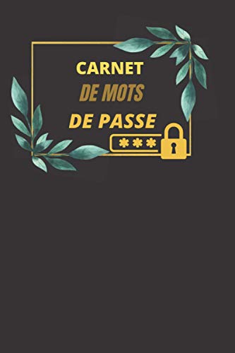 carnet de mots de passe: carnet de mots de passe et organisateur de mots de passe Internet, Petit carnet