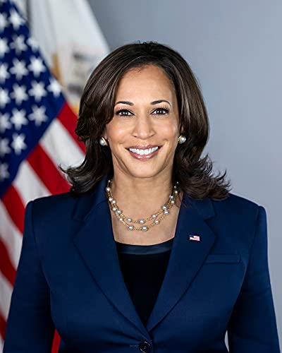 Official Portrait of Vice President Kamala Harris Photograph - Historical Artwork from 2021 - (5" x 7") - Semi-Gloss