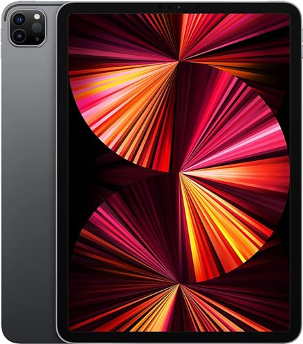 2021 Apple 11-inch iPad Pro (Wi-Fi, 256GB) - Space Gray (Renewed)