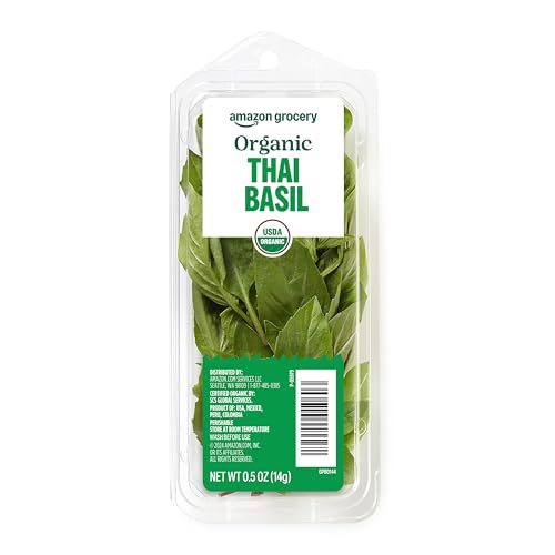 Amazon Grocery, Organic Thai Basil, 0.5 Oz (Previously Fresh Brand, Packaging May Vary)