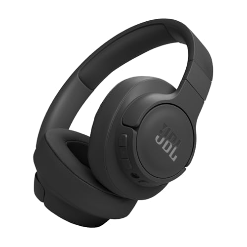 JBL Tune 770NC Wireless Over Ear ANC Headphones with Mic, Upto 70 Hrs Playtime, Speedcharge, Google Fast Pair, Dual Pairing, BT 5.3 LE Audio, Customize on JBL Headphones App (Black)