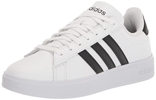 adidas Womens GRAND COURT 2.0 White/Black/Black 7