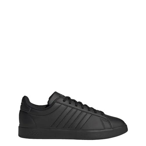 adidas Men's Grand Court 2.0, Black/Black/White, 8.5
