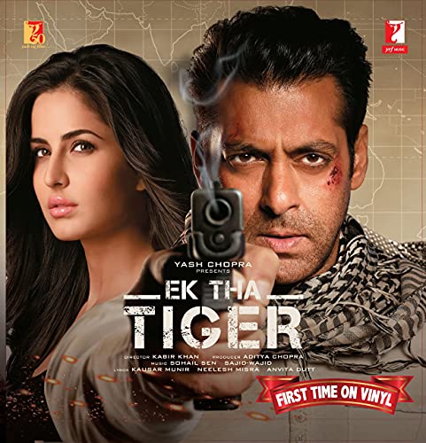 Ek Tha Tiger – YRM L 77086 - Black Coloured - New Release Hindi LP Vinyl Record, Kabir Khan, Aditya Chopra, Sajid Wajid & Sohail Sen