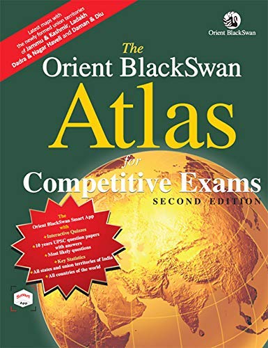 Atlas for Competitive Exams Second Edition (The Orient Black Swan)