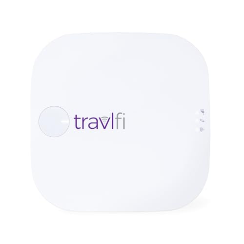 TravlFi Journey1 LTE RV WiFi Hotspot | RV Internet with Multiple Networks, Pay As You Go and No Contracts | Portable Internet for Travel, Motorhomes and Campers