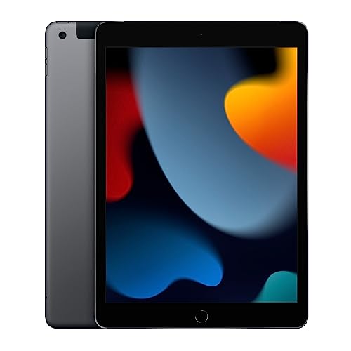 2021 Apple iPad (10.2-inch, Wi-Fi + Cellular, 64GB) - Space Gray (Renewed)