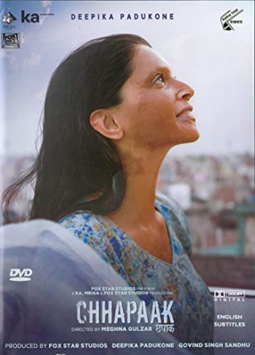 Chhapaak Hindi Movie DVD -English Subtitles(NTSC - All Region)