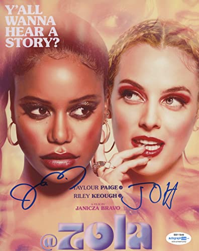 Janicza Bravo & Jeremy O. Harris"Zola" AUTOGRAPHS Signed 8x10 Photo ACOA