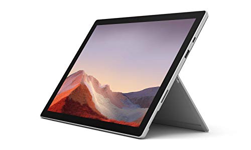 2019 Microsoft Surface Pro 7 mit Intel Core i3-1005G1 (12,3-zoll, 4GB RAM, 128GB SSD) Platin (Generalüberholt)