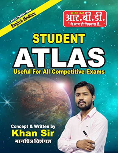 Student Atlas, Useful For All Competitive Exams,by Khan Sir