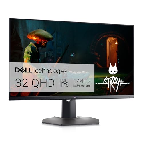 Dell G3223Q 32 Zoll 4K UHD (3840x2160) Gaming Monitor, 144Hz, Fast IPS, 1ms, AMD FreeSync Premium Pro, 95% DCI-P3, HDR 600, DisplayPort, 2x HDMI, 3x USB, 3 Jahre Garantie, Ascent Gray