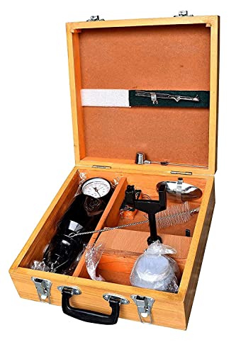 Alpha Kart Rapid Moisture Meter Apparatus � to Quickly Determine The Water Content in Soil Sample � Complete Apparatus � Packed in Wooden case for Easy in Storage and Transportation