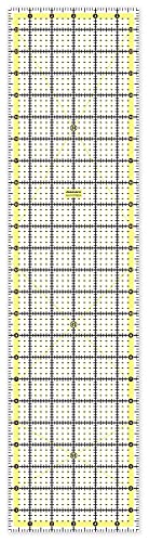 Isomars Garment Patchwork Quilting Ruler - 6" x 24" | Quilting Rulers for Fashion Designing