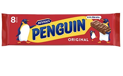 McVitie's Penguin Original Biscuits au chocolat au lait – 8 biscuits au chocolat (lot de 1)