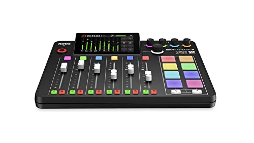 RØDE RØDECaster Pro II All-in-One Production Solution for Podcasting, Streaming, Music Production and Content Creation, Black