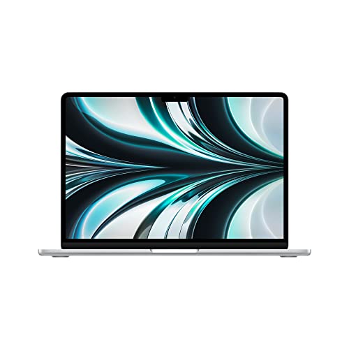 Apple 2022 MacBook Air Laptop with M2 chip: 13.6-inch Liquid Retina Display, 8GB RAM, 256GB SSD Storage, Backlit Keyboard, 1080p FaceTime HD Camera, Silver; French
