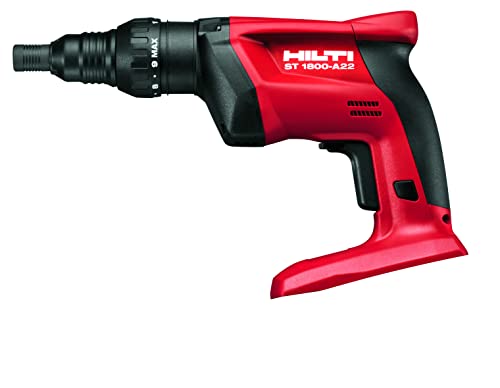 Hilti ST 1800-A22 Cordless Screwdriver, with Adjustable Torque for Steel and Metal Applications, Tool only (2149758)