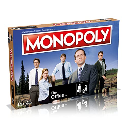 Winning Moves The Office Monopoly Board Game, 2-6 Players, Ages 8+