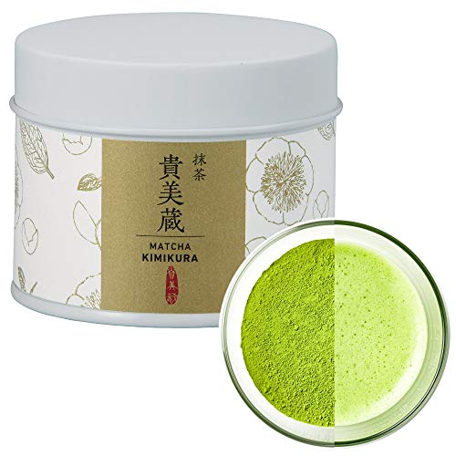 Premium Ceremonial Matcha Green Tea Powder from Japan -KIMIKURA Matcha | Japanese Tea KIMIKURA (30g tin)