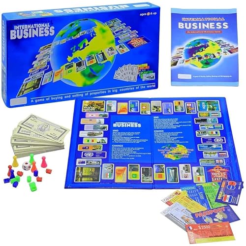 YBN Business Game of Money International Business Board Game for Kids (Multicolour)