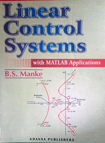 Linear Control Systems By BS Manke Second Hand & Used Book (S)
