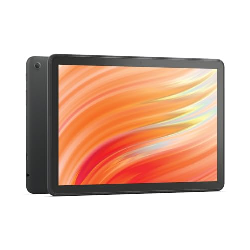 Like-New Amazon Fire HD 10 tablet (newest model) built for relaxation, 10.1" vibrant Full HD screen, octa-core processor, 3 GB RAM, 32 GB, Black
