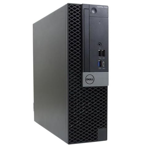 Dell OptiPlex 7050 Desktop Computer PC, Intel Core i5-7500 Processor up to 3.80 GHz, 32GB DDR4 RAM, 1TB SSD, Built-in Wi-Fi, Bluetooth, Windows 11 Pro, 3-Monitor Support - (Renewed)