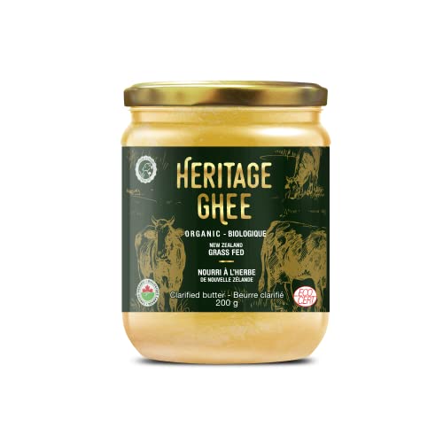 Organic New Zealand Grass fed ghee (200g)