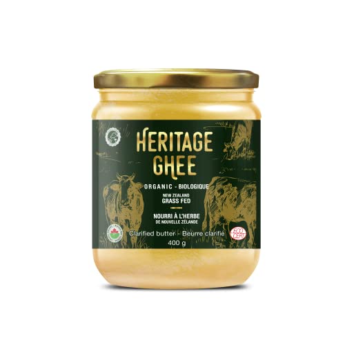 Organic New Zealand Grass fed ghee (400g)