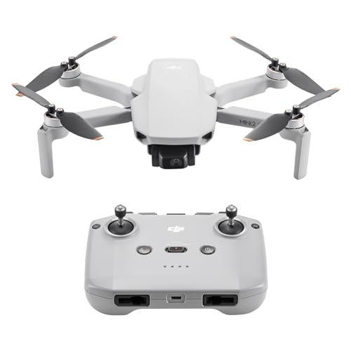 DJI Mini 2 SE, Lightweight Mini Drone with QHD Video, 10km Max Video Transmission, 31-Min Flight Time, Under 249 g, Auto Return to Home, 3-Axis Gimbal Drone with Camera for Beginners
