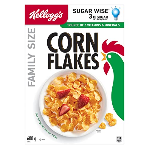Kellogg's* Corn Flakes* Cereal Family Size 600 g