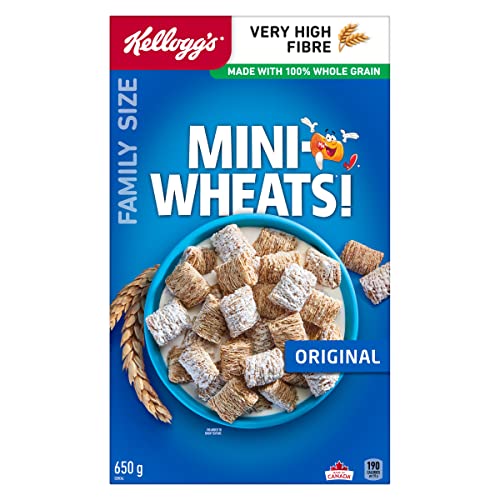 Kellogg's* Mini-Wheats* Cereal Original Family Size, 650 g
