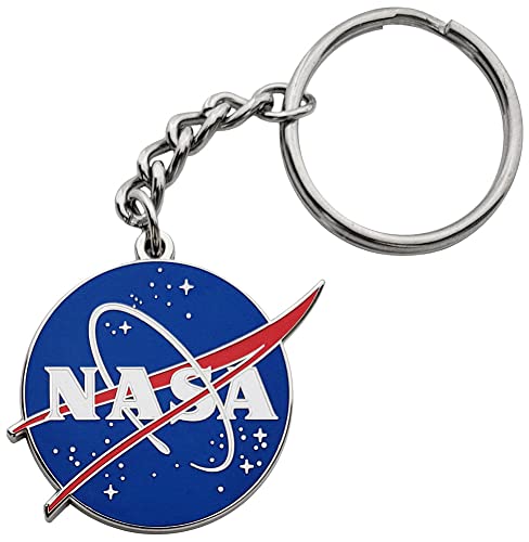 Pinsanity NASA Logo Metal Keychain