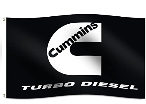 Barbados Flag For Cummins Flag 3x5Ft Large Banner - 4 rows of lock stitching- HD Printing 100D Polyster for Patio Garden Man Cave Room Decor Outdoor/Indoor