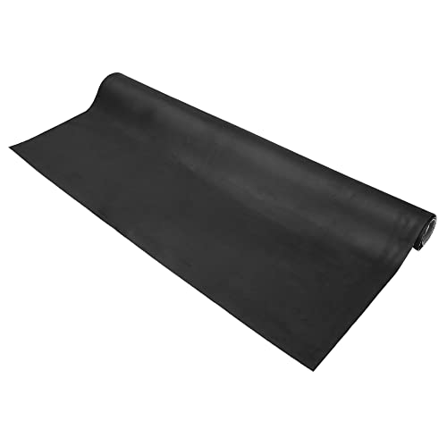 X AUTOHAUX Suede Headliner Fabric 60" Length x 60" Width Foam Backed for Car Truck RV SUV Interior Trim Protect Aging Broken Faded DIY Repair Black