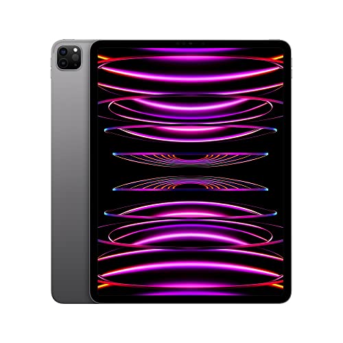 2022 Apple iPad Pro (12.9-inch, Wi-Fi, 128GB) - Space Gray (Renewed)
