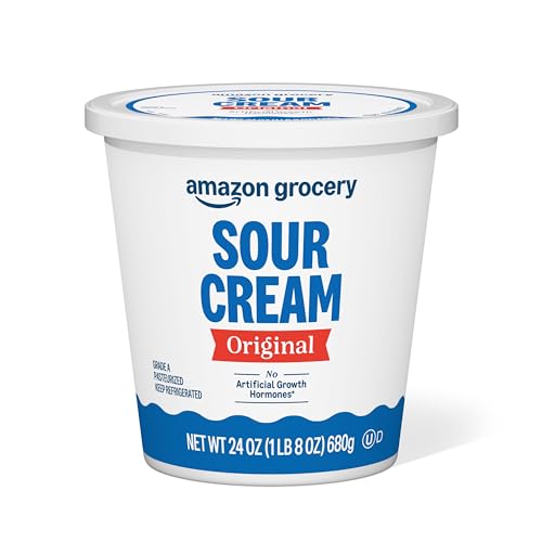 Amazon Grocery, Original Sour Cream, 24 Oz (Previously Amazon Fresh, Packaging May Vary)