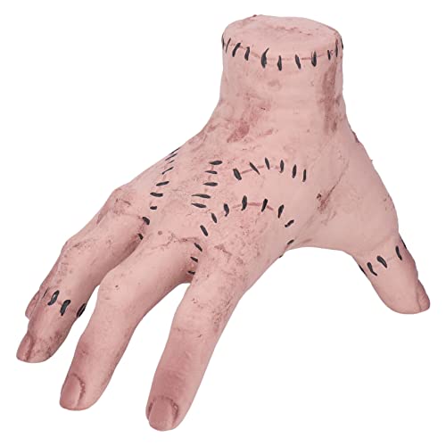 Scary Hand Prop, Thing, Simulation Latex Prop Body Hand Decoration Fake Hand Family Figurine Thing Hand Model Funny Cosplay Photo Prop for Halloween Hand Decor