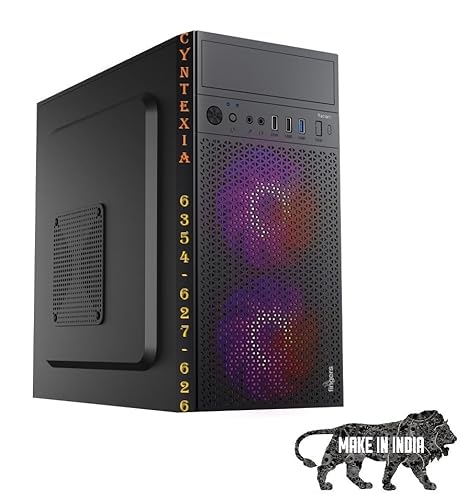 Cyntexia Computer Desktop PC (Core i5-4570 || 16GB RAM || 512GB SSD || HDMI || VGA || Ethernet || HD Graphics 4600 || USB 3.0 || Win 11) Basic Software Installed