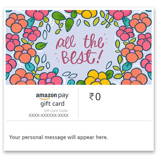 Amazon Pay eGift Card - All The Best (Flowers) By Alicia Souza