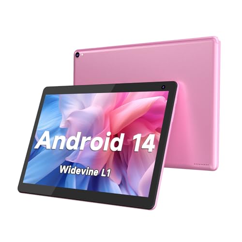 COOPERS Tablet 10 inch, Android 14 Tablet, 32GB ROM 1TB Expand Computer Tablets, Quad Core Processor 6000mAh Battery, 1280x800 IPS Touch Screen, 2+8MP Dual HD Camera, Bluetooth WiFi Tablet PC