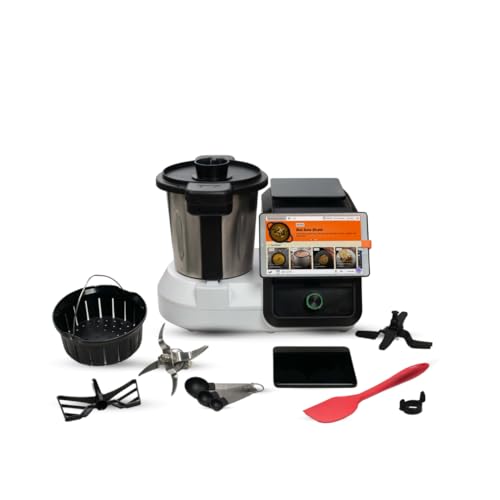 upliance AI Cooking Assistant | 500+ Guided Recipes | 16 Cooking Modes: Heat, Chop & More | Customize Recipes with AI | Eat Healthy | Touch Screen | Built-in Scale | WiFi, Mobile App | 1-Year Warranty