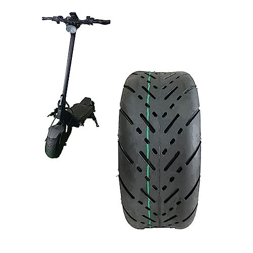11 Inch Electric Scooter Replacement Tire, 90/65-6.5 Compatible 11 Inch Electric Scooter Tubeless Rubber Vibration Dampers Tyre