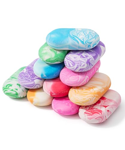 Mr. Pen- Erasers, 12 Pack, Marble Pencil Eraser, Erasers for Pencils, Mr Pen Erasers, Erasers for School, Large Eraser, Erasers for School, Rubber Eraser, Large Erasers for School