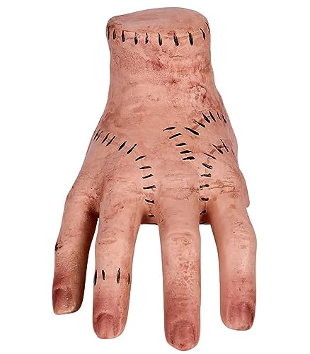 Halloween Decoration, Addams Family Decorations, Thing Hand Halloween Decor, Cosplay Costume Party Fake Hand Scary Props Supplies, Halloween Easter Birthday Gifts for My Daughter