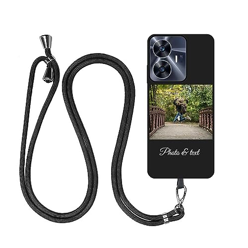 JGOYGYI Personalized Custom Phone case Compatible with Realme C67 C55 C51 C53 C33 C31 C30 C25Y C21Y C21 C11 9i 8i 7i 12 11 9 8 7 6,Make Your Own Picture/Photo/Text Cover
