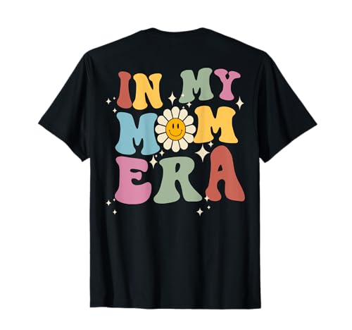 In Mom-Era (auf der Rückseite) Groovy Retro Cool My Club Moms Damen T-Shirt
