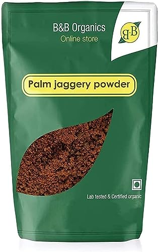 SENTA B&B Organics Palm Jaggery (Karupatti) Powder, 1 kg