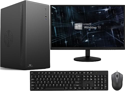 Veno Scorp Optiplex Intel i7 4770 16GB RAM 512GB M.2 SSD WiFi Windows 11 Desktop PC 21.5-inch V100 Computer Bundle